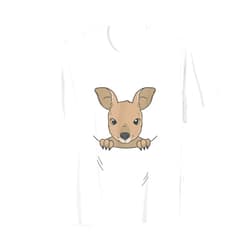 Australien Beuteltiere lustige Beuteltier Sprüche Kangaroo in pouch pocket for holidays and Australia friends T-Shirt