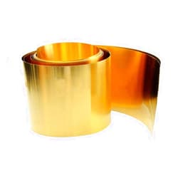 Yodaoke 0.15mm x 200mm x 1000mm H62 Brass Metal Thin Sheet Foil Plate Roll