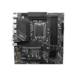 MSI PRO B760M-A WiFi DDR4 ProSeries Motherboard (Supports 12th/13th/14th Gen Intel Processors, LGA 1700, DDR4, PCIe 5.0, M.2, 2.5Gbps LAN, USB 3.2 Gen2, HDMI/DP, Wi-Fi 6E, Bluetooth 5.3, mATX)