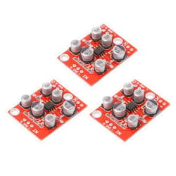HiLetgo 3pcs AD828 Stereo Preamplifier Board Preamp Power Amplifier Board AMP Module DC5V-15V 12V