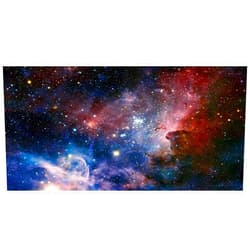 AWERT 48x18 inches Galaxy Aquarium Background Outer Space Stars Sky Fish Tank Background Universe Nebula Constellation Terrarium Background