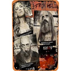 NIUMOWANG Metal Sign - 3 from Hell - Rob Zombie Tin Poster 12 X 8 Inches