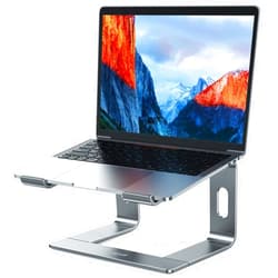 BESIGN LS03 Aluminum Laptop Stand, Ergonomic Detachable Computer Stand, Riser Holder Notebook Stand Compatible with Air, Pro, Dell, HP, Lenovo More 10-15.6