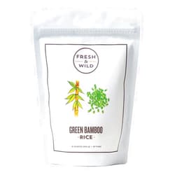 Fresh & Wild | Short-Grain Green Jade Bamboo Rice Infused with Fresh Bamboo Juice | Healthy Grains | 1 lb | Chef-inspired Ingredients