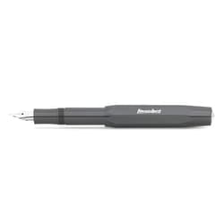 Kaweco SKYLINE SPORT Fountain Pen Grey I Premium Fountain Pen for Ink Cartridges I Exclusive Fountain Pen 13 cm I Nib: F (Fine)