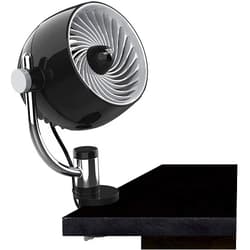 Vornado Pivot3 Clip Personal Air Circulator Fan with Multi-Surface Clip, Quiet Portable Fan for Office or Bedroom, 3 Speeds, Black