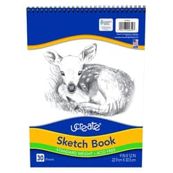 UCreate Sketch Book, Standard Weight, 9