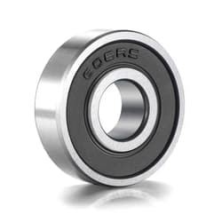 WAFJAMF 10 Pack 608-RS Ball Bearing - Double Rubber Sealed Shielded Miniature Deep Groove 608rs Bearings for Skateboards, Inline Skates, Scooters, Roller Blade Skates, Long Boards (8mm x 22mm x 7mm)