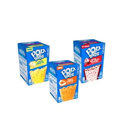 Generic LIMITED EDITION Pop Tarts Dessert Flavors Variety Pack - Peach Cobbler Pop Tarts, Frosted Red Velvet Cupcake Pop Tarts AND Lemon Creme Pie Pop Tarts