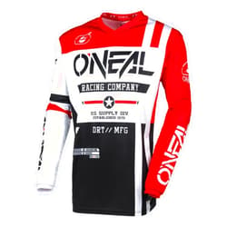 O'Neal Element V.24 Jersey Men's Warhawk Black/White/Red L