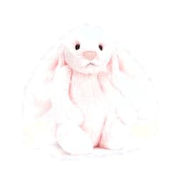 Jellycat Bashful Pink Bunny Medium - L: 9cm x W: 12cm x H: 31cm