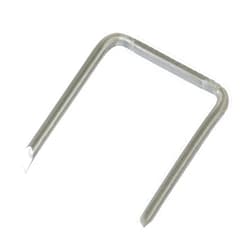 Gardner Bender GSE-410 Steel Service Entrance Staples, 1-1 8-Inch X 1-1/16-Inch, Secures #4/3 and 2/3 Service Entrance Cable, Grey (100-Pack)