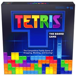Spin Master Games, Tetris: The Board Game, Play the Classic Puzzle Game Tetris in Real Life, Multiplayer Head-to-Head Puzzle Challenge, 2-4 Players, for Ages 8 & Up