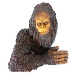 Design Toscano DB583078 Yeti Indoor/Outdoor Garden Tree Sculpture, Small, Full color, Bigfoot the Bashful Yetti