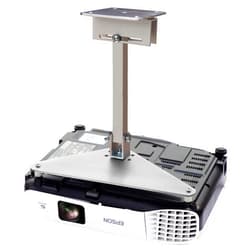 PCMD, LLC. Projector Ceiling Mount Compatible with Epson EB-97H EB-98 EB-98H EB-S03 EB-S04 EB-S120 with Lateral Shift Coupling (12-Inch Extension)