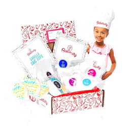 BAKETIVITY Kids Baking DIY Activity Kit - Bake Delicious Vanilla Cake Pops with Pre-Measured Ingredients – Best Gift Idea for Boys and Girls Ages 6-12