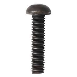 MIUPOO Button Head Socket Cap Screws, 1/4-20 x 1 Inches Allen Socket Drive, Alloy Steel, Black Oxide,Length: 1 inch, Machine Full Thread, Quantity 20 by Xujia