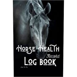 Bolo Tie Pen Horse Health Record Log book: Equine Health Record Keeper, Vaccination, Immunization, Deworming, Reproduction, Dental, Feeding Hoof Care, Activities ... Tracker & Veterinary Medical Record