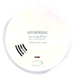 USI Electric USI AMI3051SB Sensing Plus Smoke & Fire Alarm with 10 Yr Sealed Battery, 8th Edition