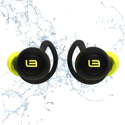 LINEARFLUX HyperSonic Evolution: Hyper Definition Bluetooth Earbuds (Ultra Tight Bass, 60 Hours Playtime, 3D Spatial Sound, Wireless Charging, iPX7 Waterproof, Passive Noise Isolation) New for 2023 (Black)