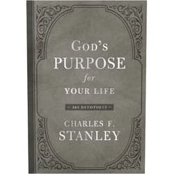 Charles F. Stanley God's Purpose for Your Life: A Daily Devotional for Finding Purpose and Following God's Plan (365 Devotions - Inspiration for Every Day of the Year) (Devotionals from Charles F. Stanley)