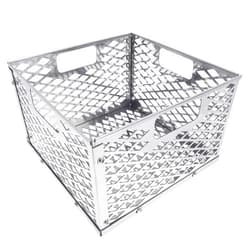 DELSbbq Charcoal Firebox Basket for Oklahoma Joe's Highland Bandera Longhorn. Fits Most Offset Smoker Grill, Stainless Steel, 12 x 12 x 7.5 Inches