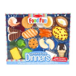 Melissa & Doug Food Fun Combine & Dine Dinners - Blue