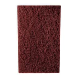 Mercer Abrasives 285MRN-20 6-Inch by 9-Inch Non-Woven Industrial Strength Hand Pads, Maroon, 20-Pack