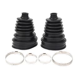 AOWINHIT 2pcs Universal Constant Velocity Joint Boot Set Highly Flexible CV Boots Silicone Drive Shaft Joint Boot Cover