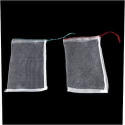 Garosa 50PCS Nylon Mesh Bags See Through Reusable Garden Plant Fruit Bags Multiple Usage Mesh Drawstring Storage Bags for Vegetables(#1)