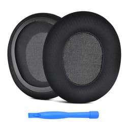 MMOBIEL Ear Pads Replacement for SteelSeries Arctis 1/3 / 5/7 / 9 / Pro & Prime Wireless Gaming Headset by MMOBIEL - Mesh Fabric Ear Pad Cushions Replacement – Black