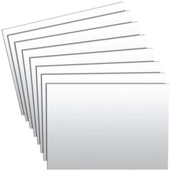 Hicarer 8 Pcs 18 Gauge Steel Sheet Metal, 6