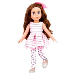 Glitter Girls - Bluebell 14-inch Poseable Fashion Doll - Dolls for Girls Age 3 & Up,Pink, Brown, Silver, Blue