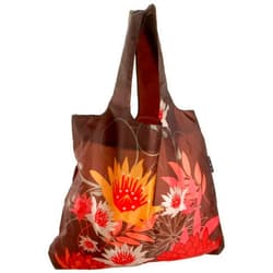 Envirosax Bloom Shopper,Brown Lotus,one size