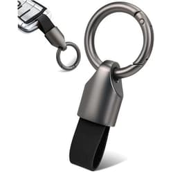 Whtawtaw Car Key Chain Ring Clip, Small Key Fob Accessory with Keyrings Zinc Alloy Buckle