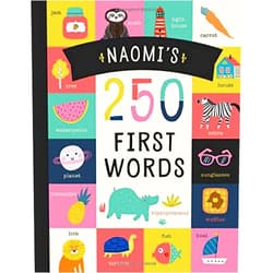 By Miles Tucker (Author) Naomi’s 250 First Words: A Personalized Book of Words Just for Naomi! (Personalized Children’s Book Gift)