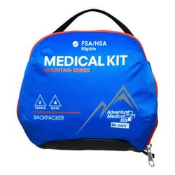 Adventure Medical Kits Mountain Series, Backpacker Medical Kit - 96 Pieces, blue/orange, one size (0100-1003)