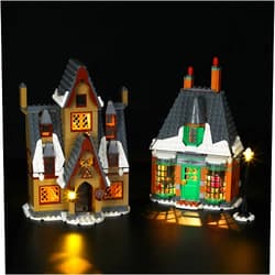 GEAMENT LED Light Kit Compatible with Lego Hogsmeade Village Visit - Lighting Set for 76388 (Model Set Not Included)