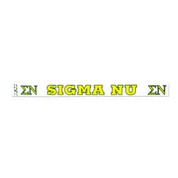 Greekgear Sigma Nu Long Window Decal
