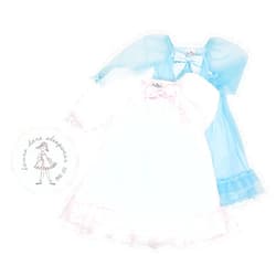 Laura Dare Little Girls Bowtastic Nightgown, 2T-6X