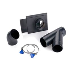 WoodRiver Multi-Machine Dust Collection Fitting Kit 2-1/2” x 3