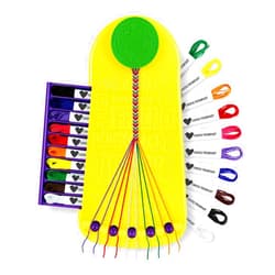Choose Friendship, My Friendship Bracelet Maker®, 20 Pre-cut Threads - Makes Up to 8 Bracelets (Craft Kit, Kids Jewelry Kit, Gifts for Girls 8-12)