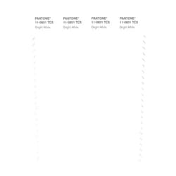 PANTONE Smart 11-0601X Color Swatch Card, Bright White