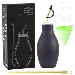 Wizpesty Bulb Duster Sprayer Insect Buster – Handheld, 12oz. Extendable Applicator Dispenser for Diatomaceous Earth & Other Home Powder Applications – Non-Toxic Assemble Garden Farm