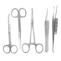 SURGICAL ONLINE - Suture Scissors Set - O.R. Grade Stainless Steel Suture Removal Kit for Medical Training