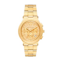 Michael Kors Women's Billie Chronograph Gold-Tone Stainless Steel Bracelet Watch (Model: MK7556)