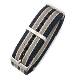 SKXMOD 20mm 21mm Nylon Nato WatchBand Special For Omega watch Seamaster 007 Commander James Bond Soft Canvas Fabric Strap (Color : 007 black yellow, Size : 20mm)