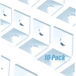 MTJSWXSY 2 Hole L Shaped 90 Degree Angle Connector Bracket, Thickness 4.8 mm, Fit for 1/2