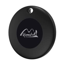 Lifemate Air Tags for Android, Bluetooth Tracker for Google Find Hub (Find My Device) App, Item Finder Locator for Keys, Luggage, Backpack, Purse (BLK, 1PC)