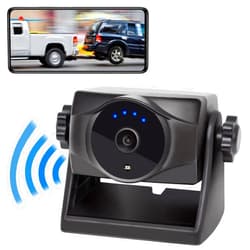 INSEETECH 1080P Magnetic Wireless Backup Camera, 90 Days Standby Rechargeable Battery, Waterproof Rear/Front View Camera for Hitching Boat Trailer Horse Pickup RV Car for iPhone iPad Android